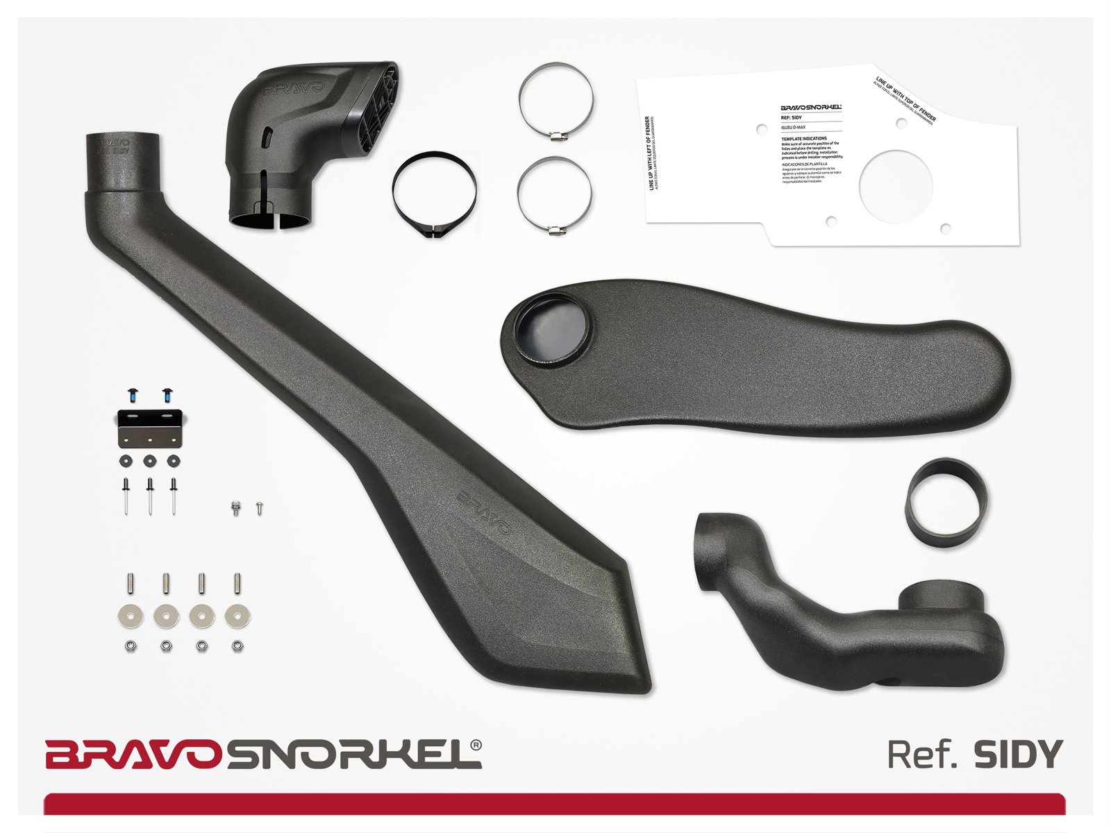 Bravo snorkel Isuzu D-Max 2020-