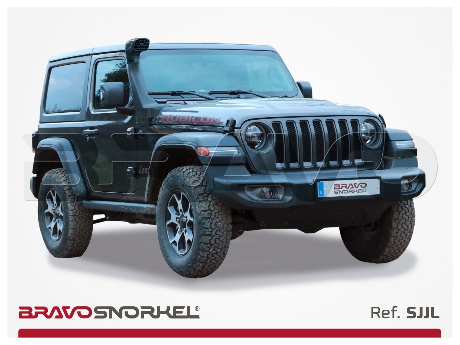 Bravo snorkel Jeep Wrangler JL / Gladiator JT 2018- – pilt 2