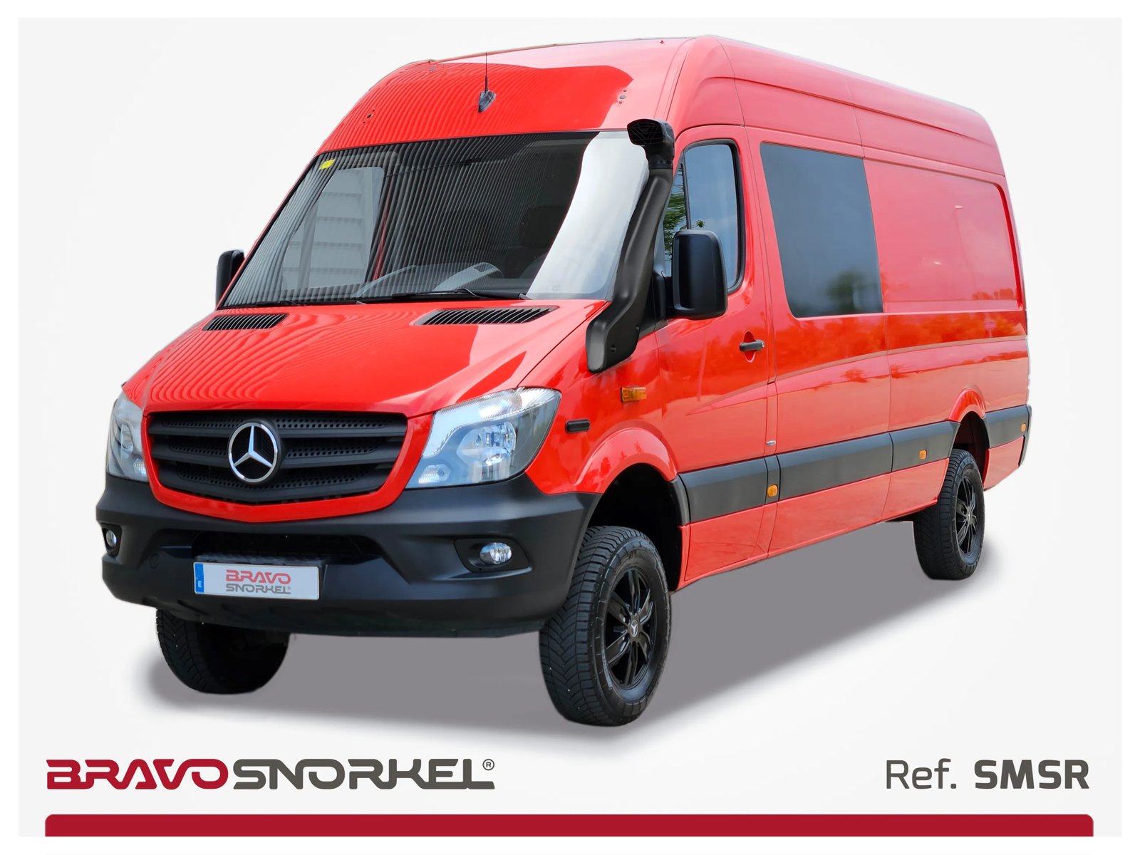 Bravo snorkel Mercedes-Benz Sprinter W906 / VW Crafter 2006-2018 – pilt 2