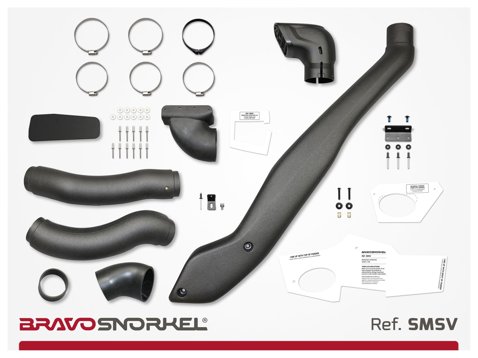 Bravo snorkel Mercedes-Benz Sprinter W907 / W910 2018-