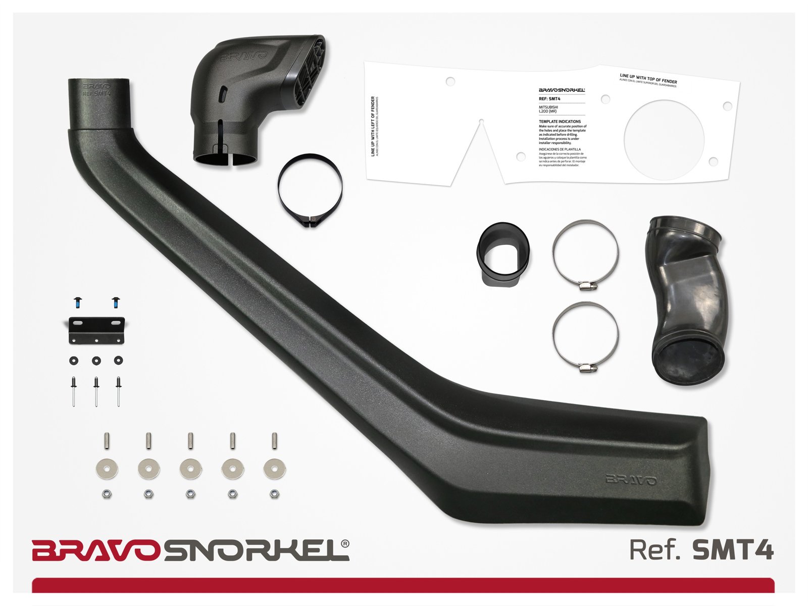 Bravo snorkel Mitsubishi L200 / Triton 2019-2024