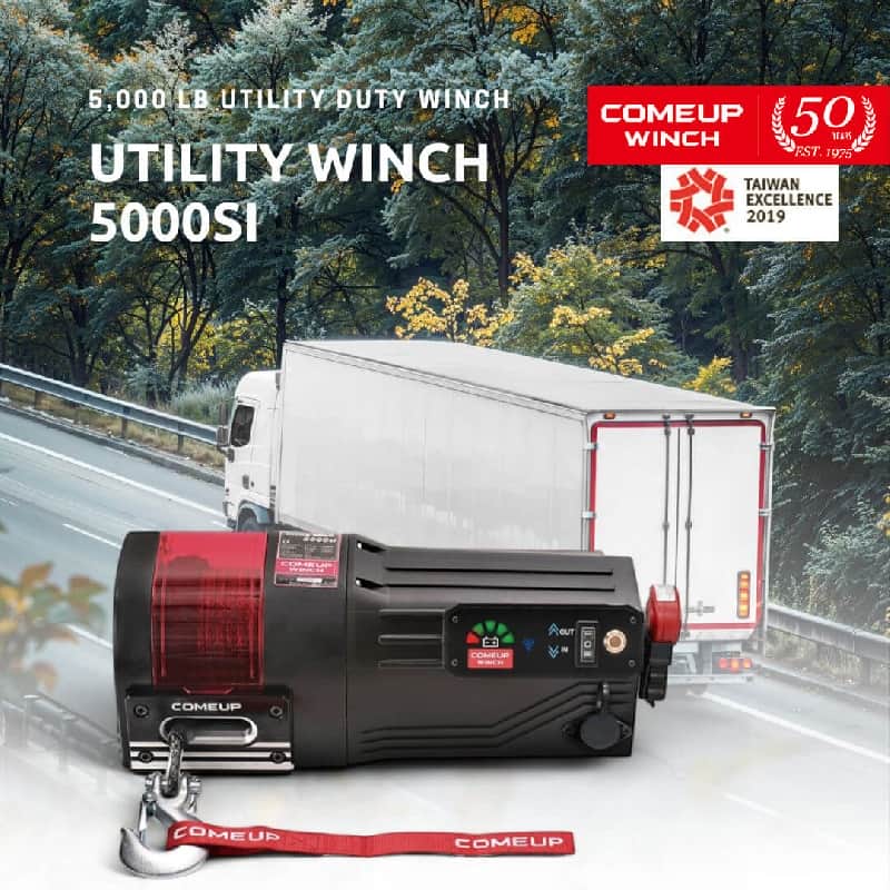 Comeup Utility Winch 5000si vints