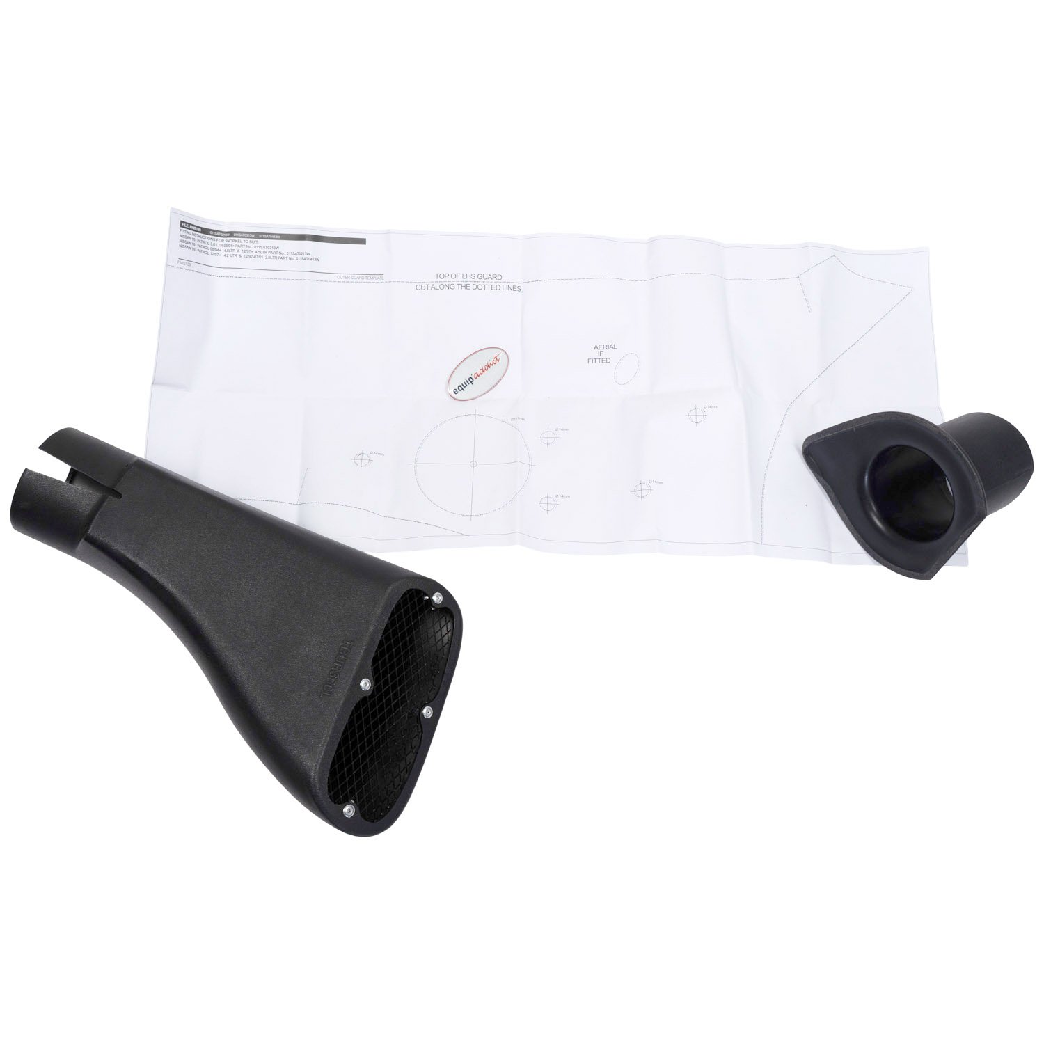 Equip'addict snorkel Nissan Patrol Y61 (uus versioon) – pilt 3