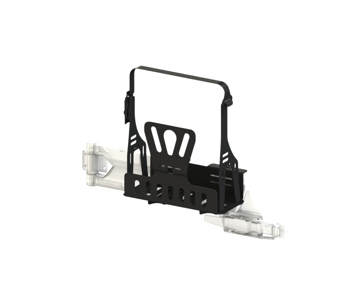 F4X4 20 L metallkanistri hoidja Toyota Land Cruiser J80 1989-1998