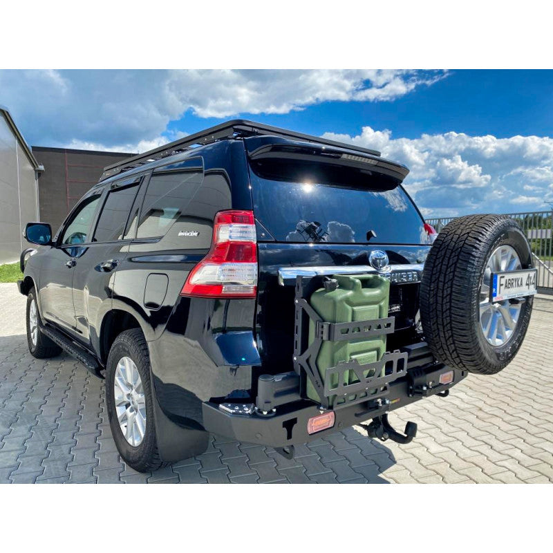 F4X4 20 l plastkanistri korv moodulhoidikule Toyota Land Cruiser J150 / J200 / J250, vaade 2