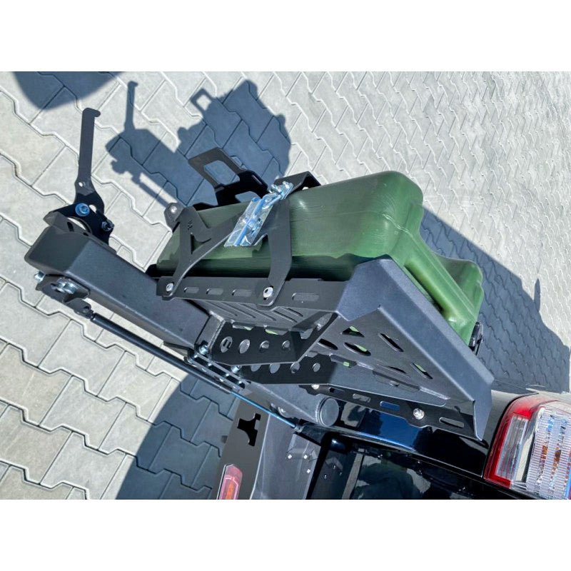 F4X4 20 l plastkanistri korv moodulhoidikule Toyota Land Cruiser J150 / J200 / J250, vaade 4