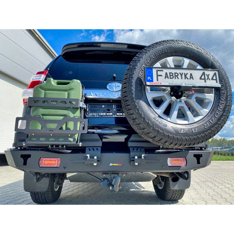 F4X4 20 l plastkanistri korv moodulhoidikule Toyota Land Cruiser J150 / J200 / J250, vaade 5
