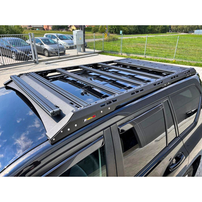 F4X4 alumiiniumist katuseplatvorm Toyota Land Cruiser J150 2013-2017, vaade 2