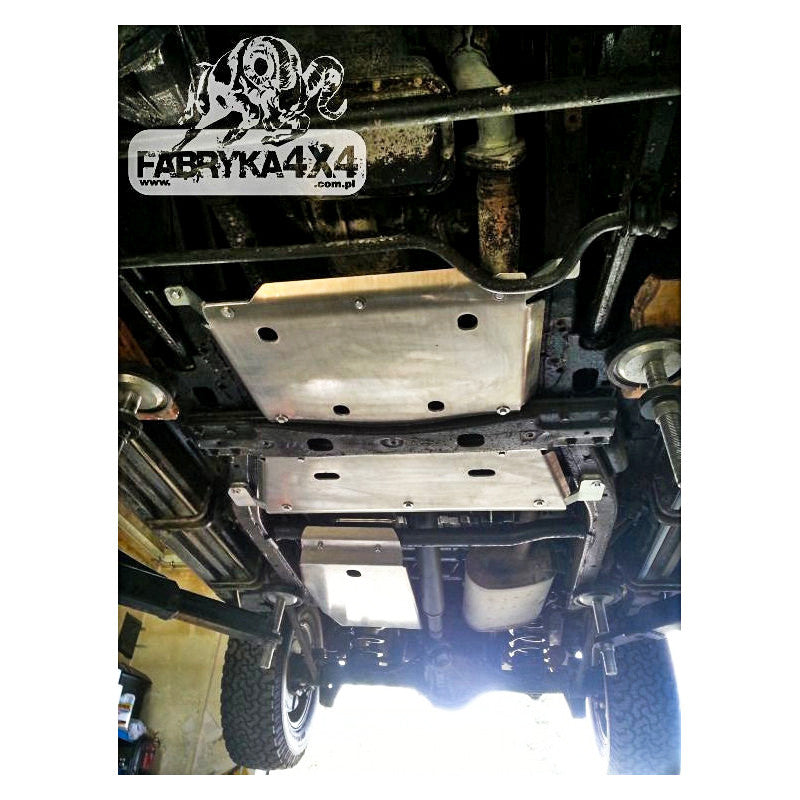 F4X4 automaatkäigukasti kaitse alumiinium Nissan Patrol Y61 / GU4, vaade 2