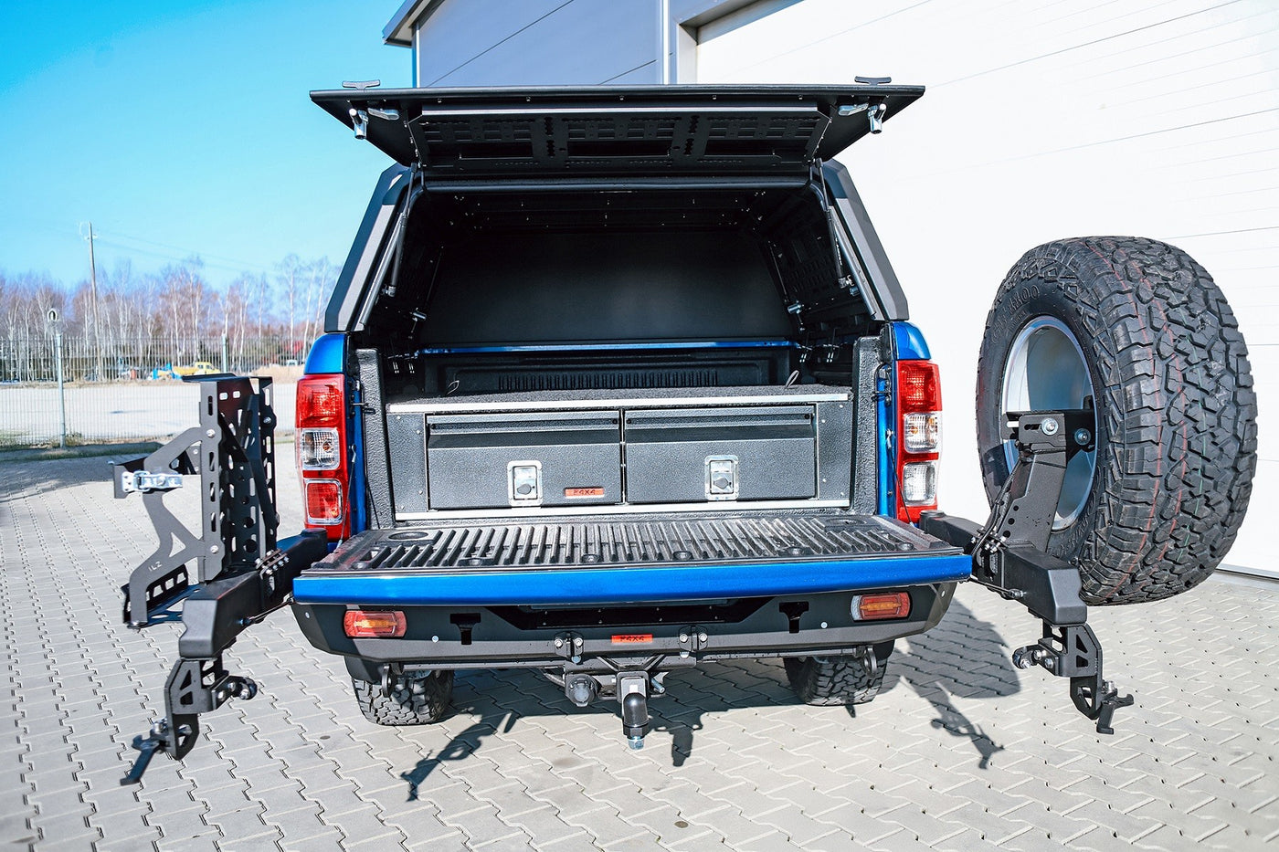 F4X4 ekspeditsioonikere Ford Ranger T6 2019-2023 2.0 diisel, vaade 3