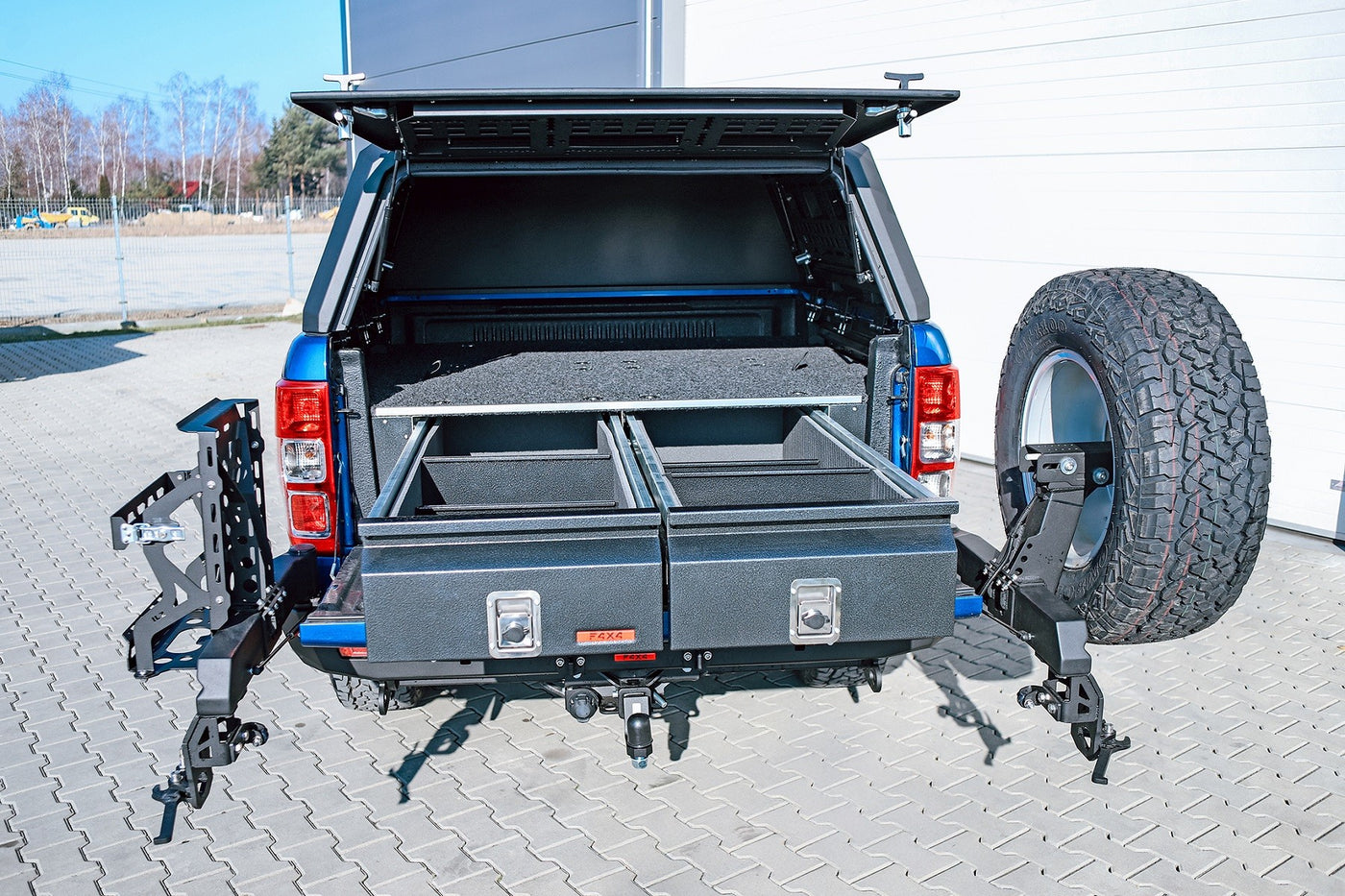 F4X4 ekspeditsioonikere Ford Ranger T6 2019-2023 2.0 diisel, vaade 4
