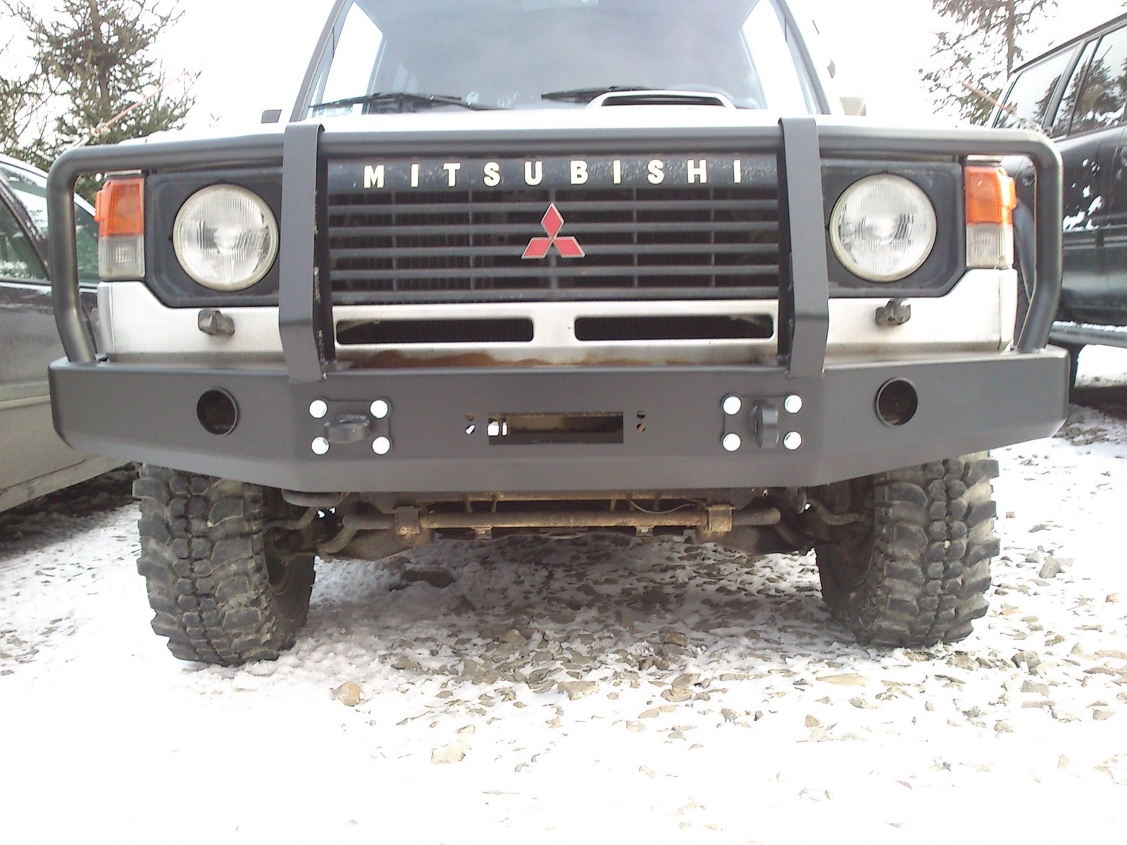 F4X4 esistange Mitsubishi Pajero I 1982-1991