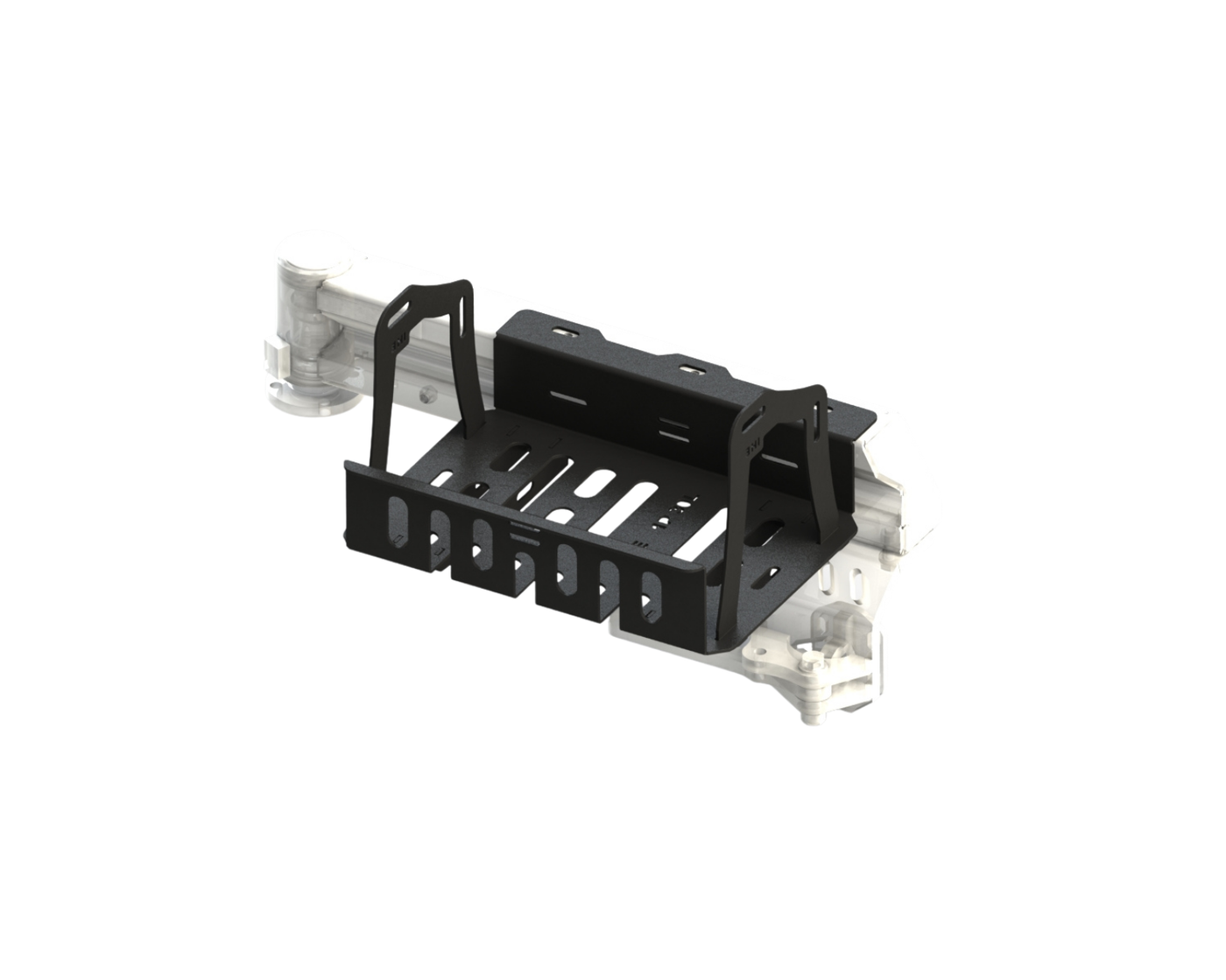 F4X4 kanistrikorv 30 l plastkanistrile Toyota Hilux 2005-2015