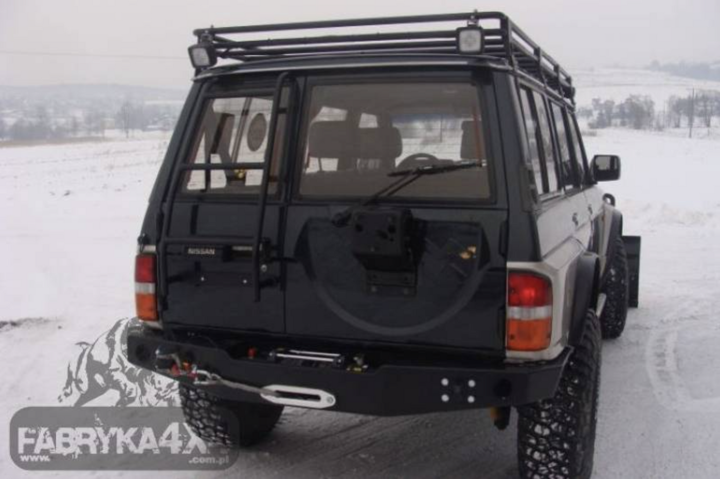 F4X4 katuseraam ilma võrguta Nissan Patrol Y60 pikk