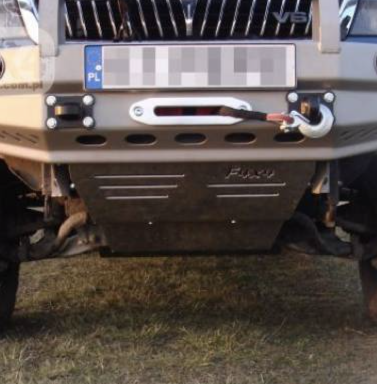 F4X4 mootori kaitse Mitsubishi Pajero Sport 1996-2000 F4X4 stangele alumiinium