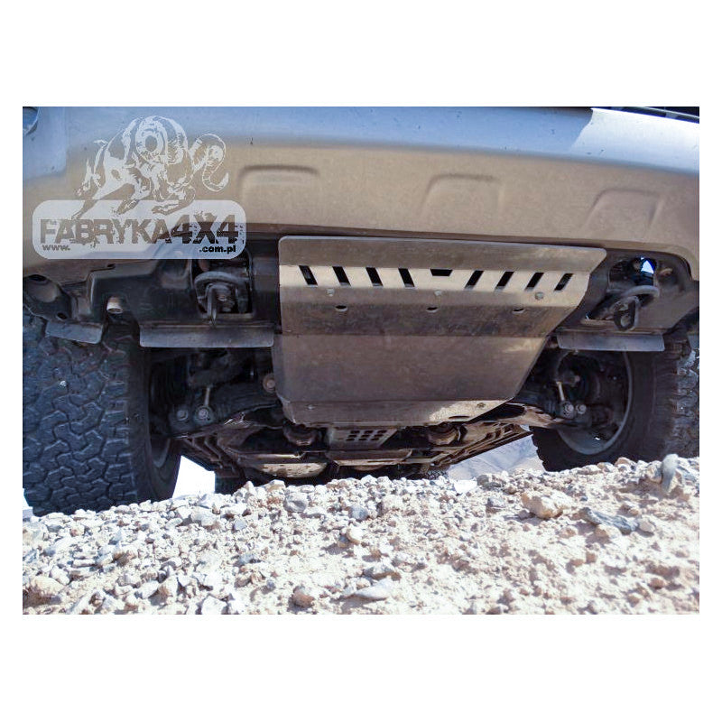 F4X4 mootorikaitse Toyota Land Cruiser J200 2007-2015 alumiinium, vaade 2