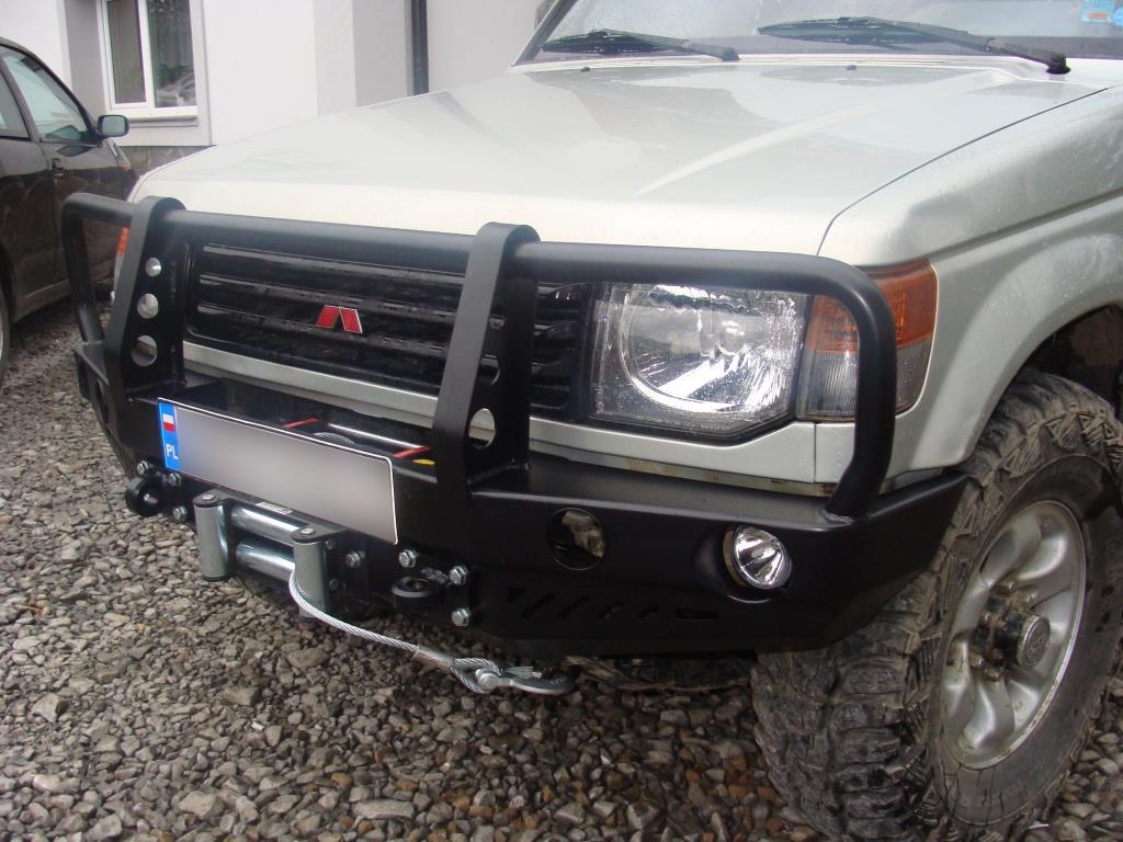 F4X4 raud Mitsubishi Pajero II 1991-1999 laiendustega stangele, vaade 4