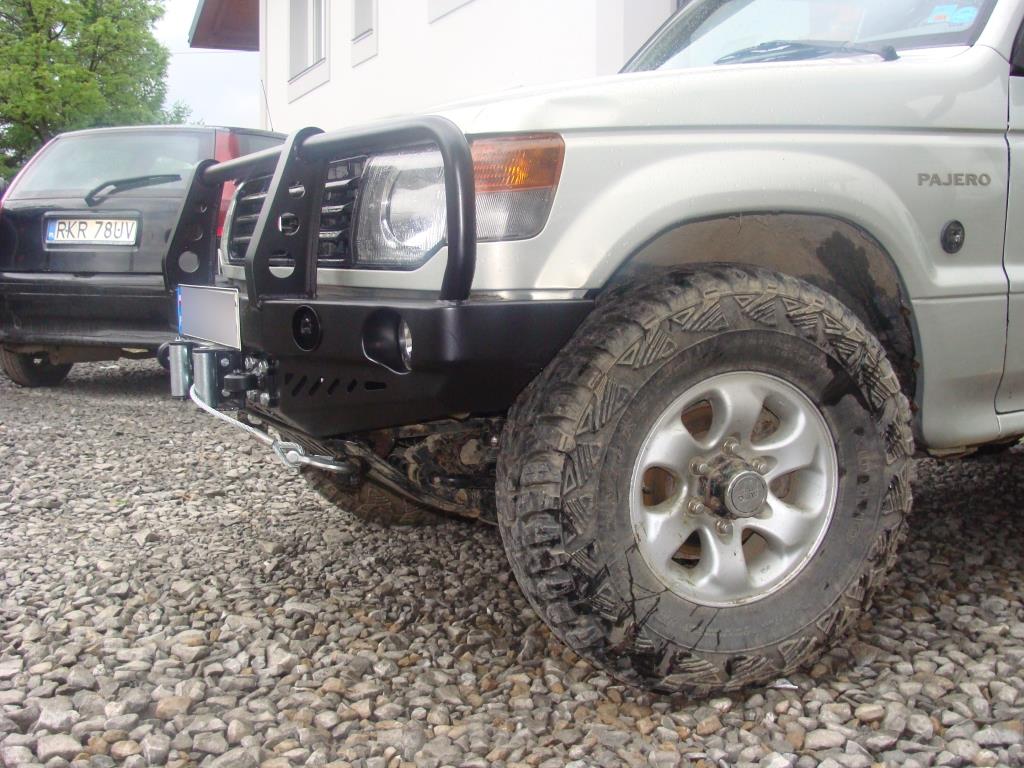F4X4 raud Mitsubishi Pajero II 1991-1999 laiendustega stangele, vaade 5