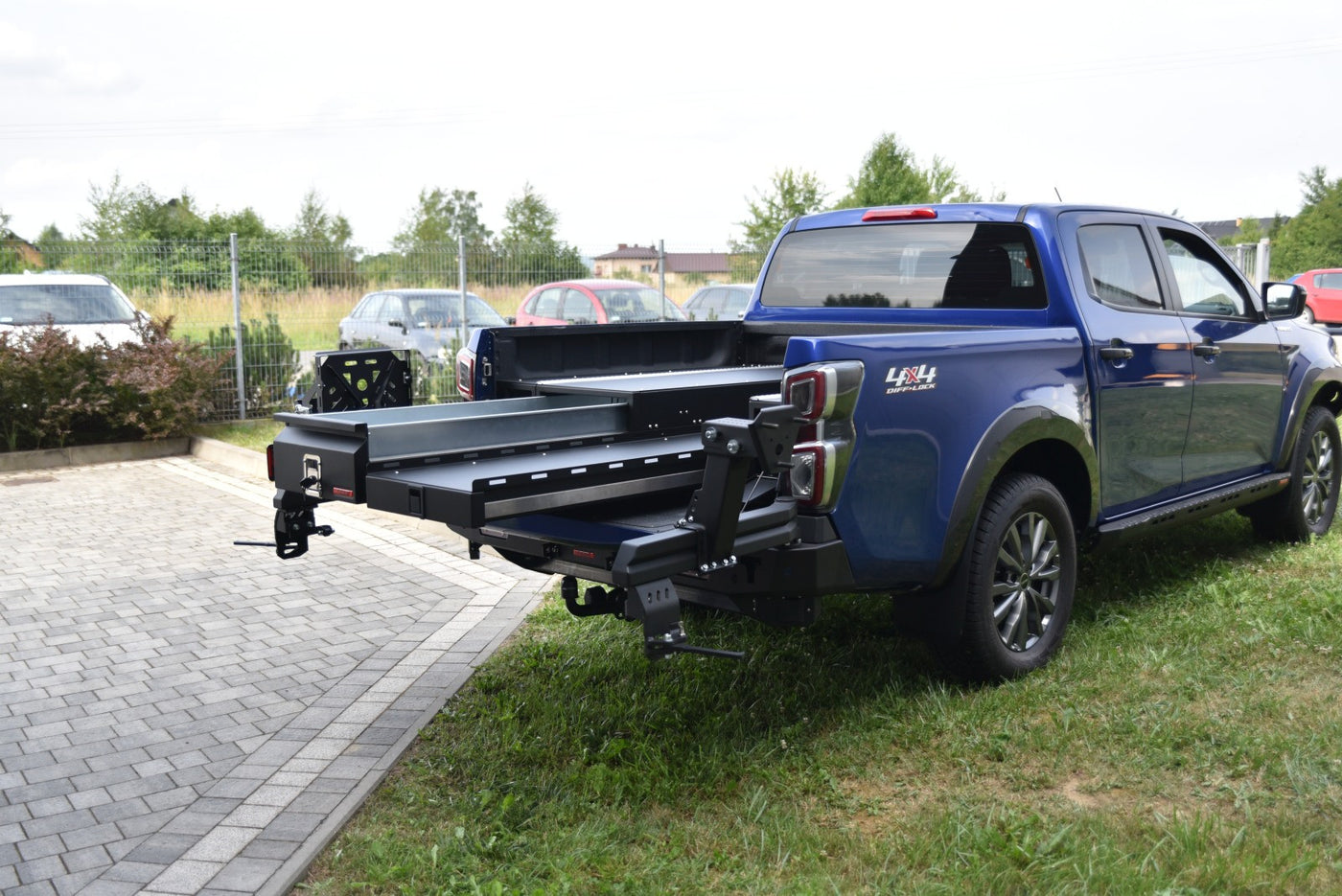 F4X4 sahtlisüsteem Isuzu D-Max 2020-, vaade 7