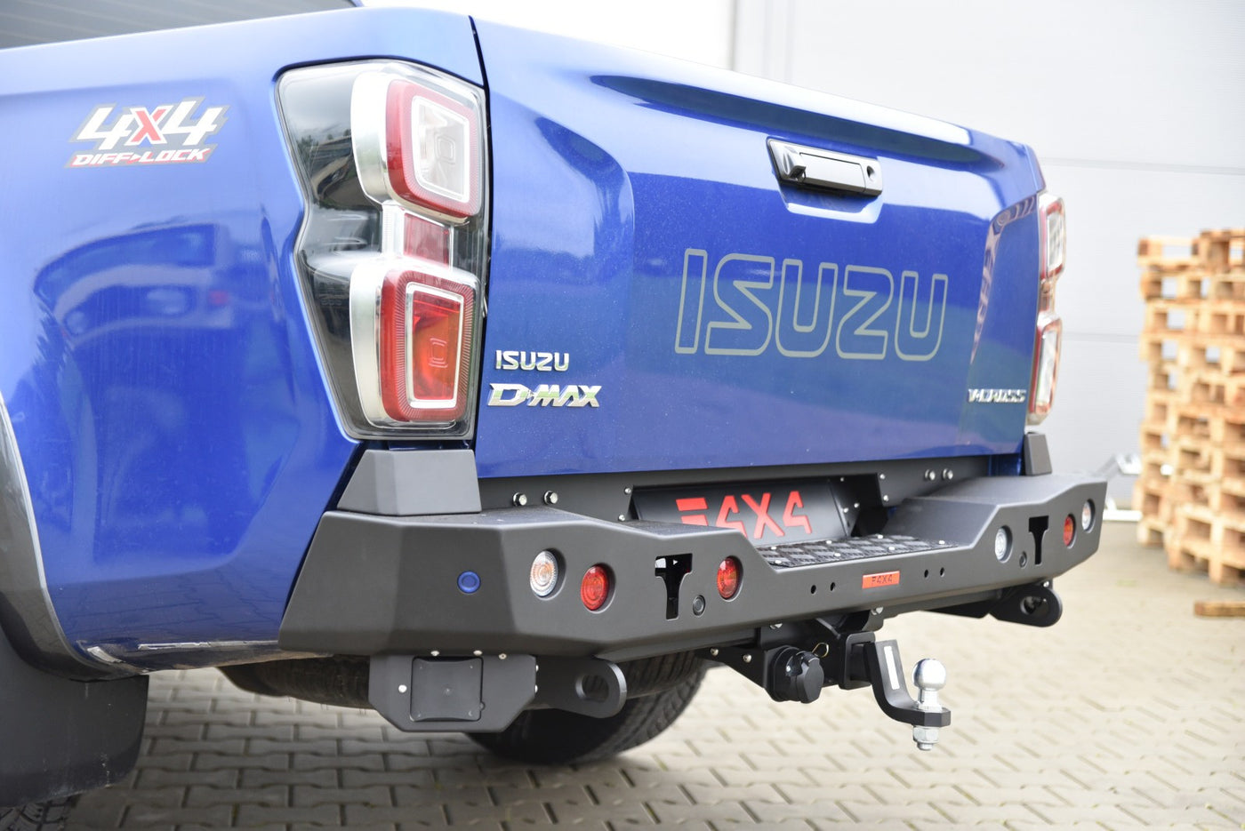 F4X4 tagastange Isuzu D-Max 2020-, vaade 2