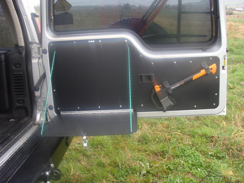 F4X4 tagaukse laud Land Rover Discovery II alumiinium