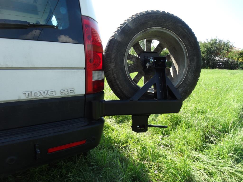 F4X4 varuratta hoidja Land Rover Discovery III originaalstangele