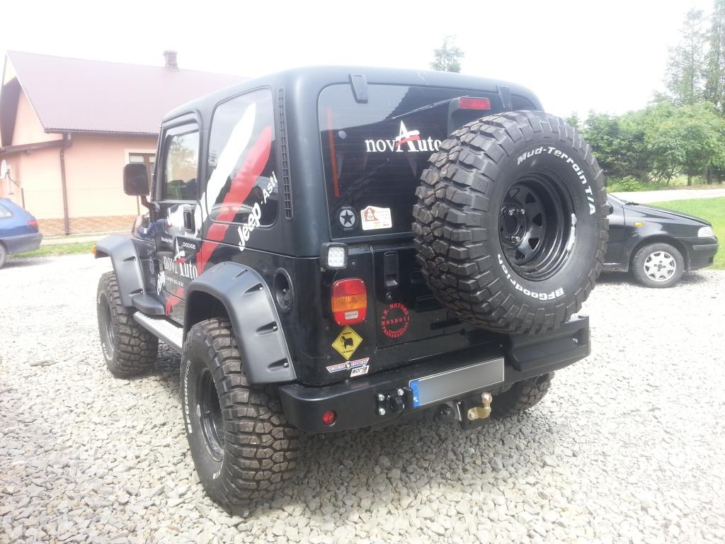 F4X4 varurattahoidja Jeep Wrangler TJ 1997-2006 F4X4 stangele