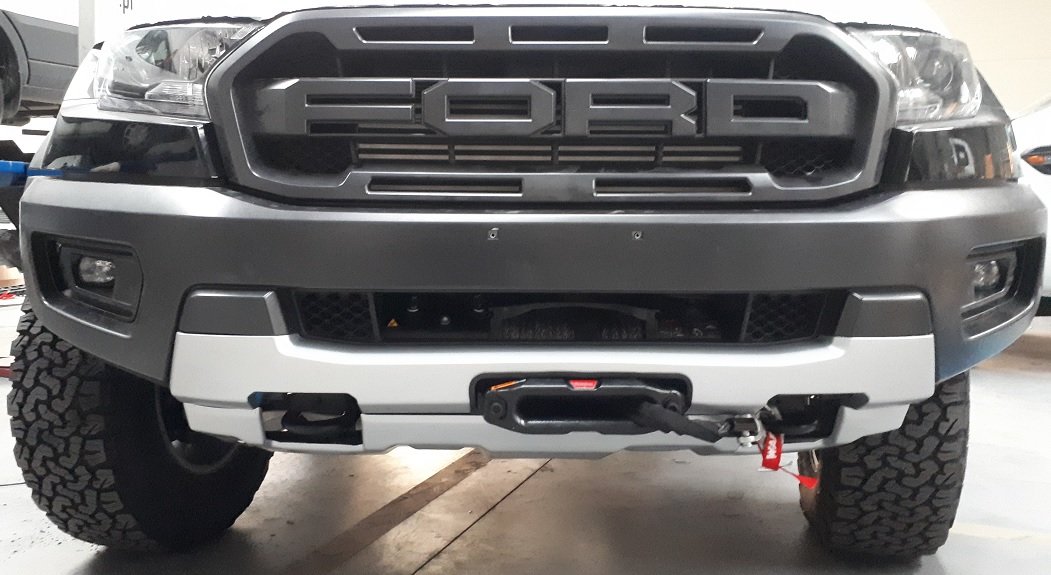 Steeler peidetud vintsiplaat Ford Ranger Raptor 2019-2022 – pilt 2