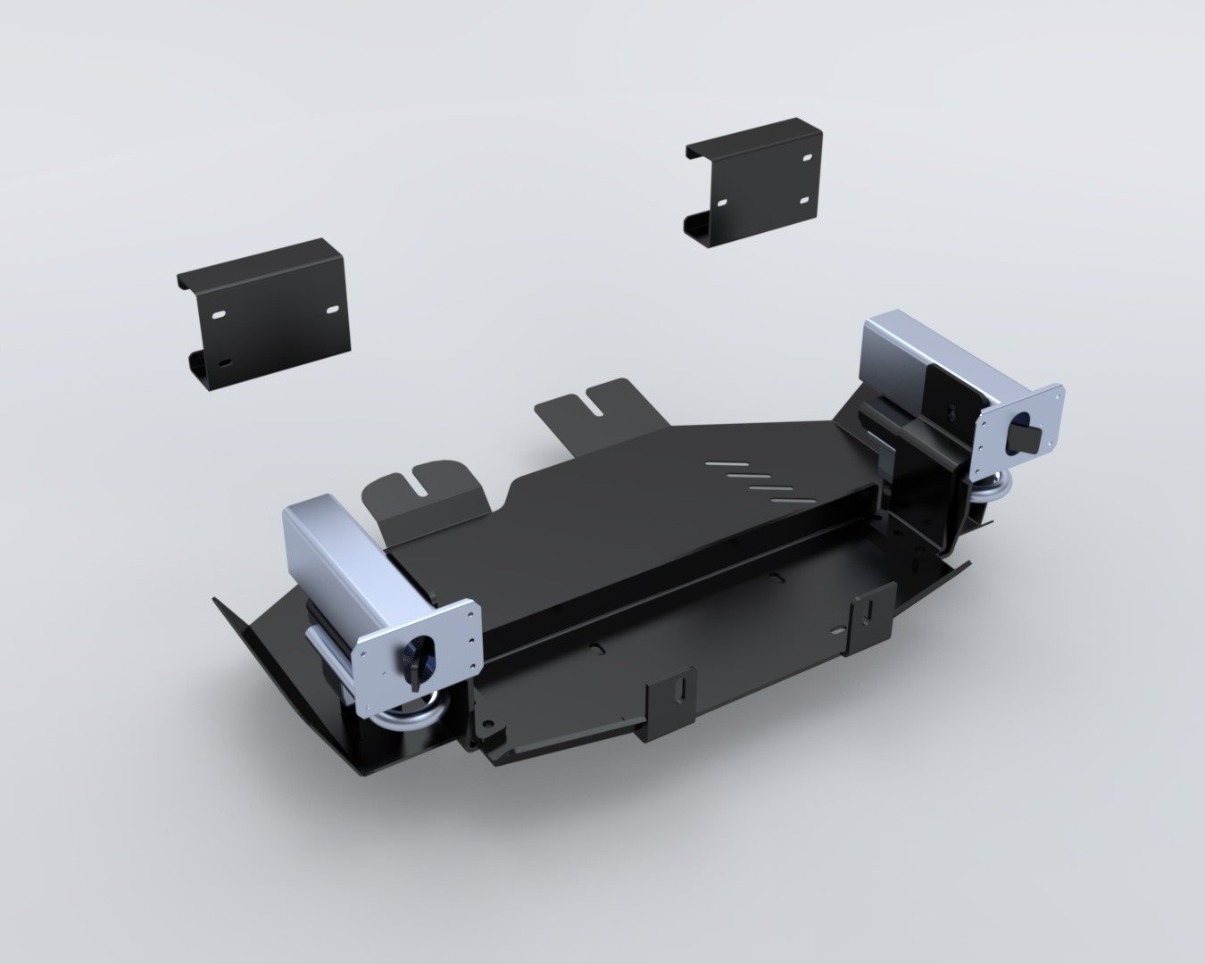 Steeler peidetud vintsiplaat Ford Ranger / Volkswagen Amarok 2023-