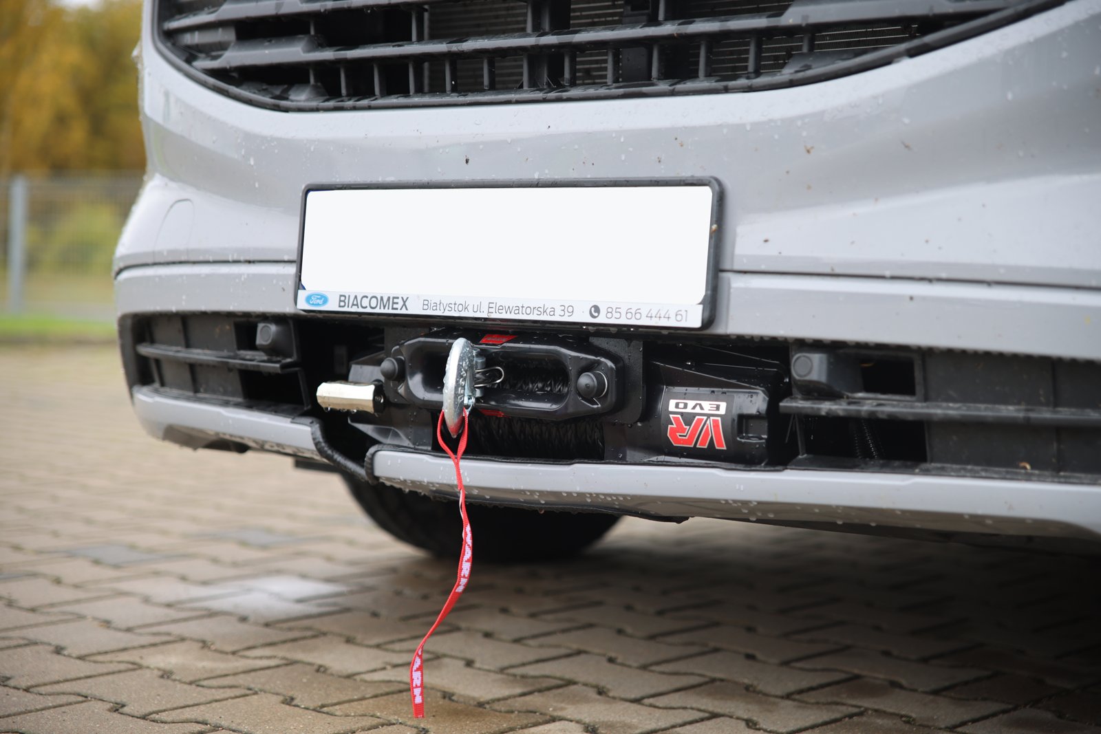 Steeler peidetud vintsiplaat Ford Transit Custom 2023-