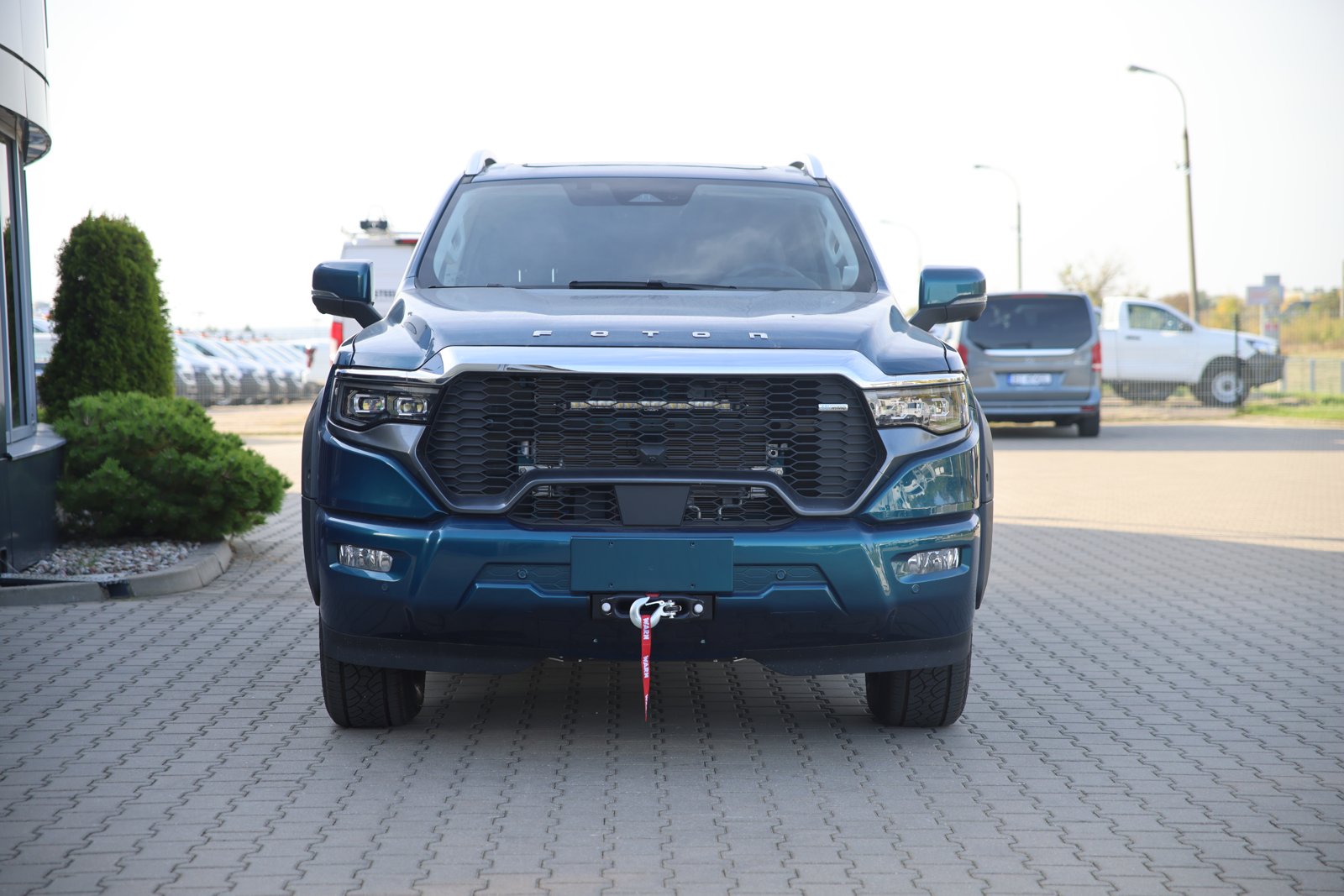 Steeler peidetud vintsiplaat Foton Tunland V9 2025-