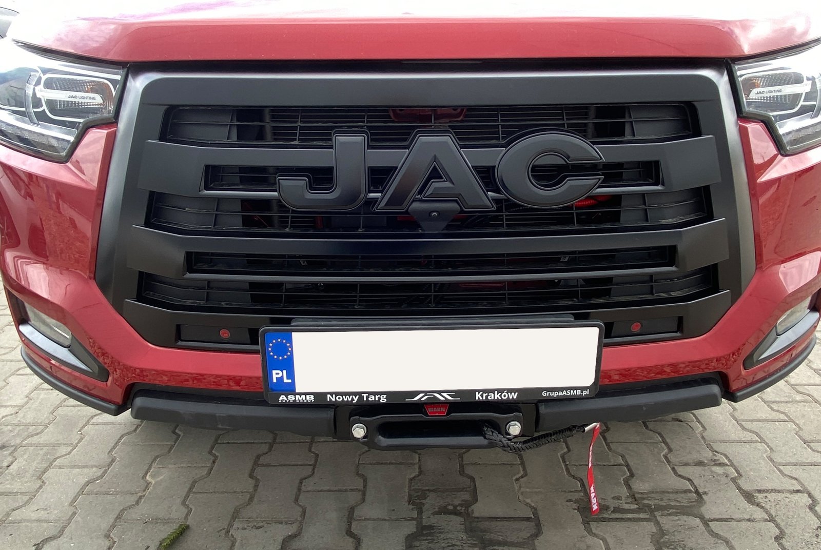 Steeler peidetud vintsiplaat JAC T8 Pro 2023-