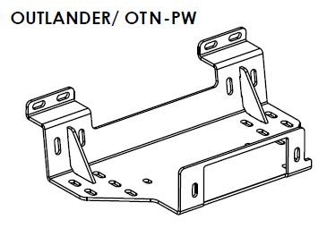 Steeler peidetud vintsiplaat Mitsubishi Outlander 2009-2012
