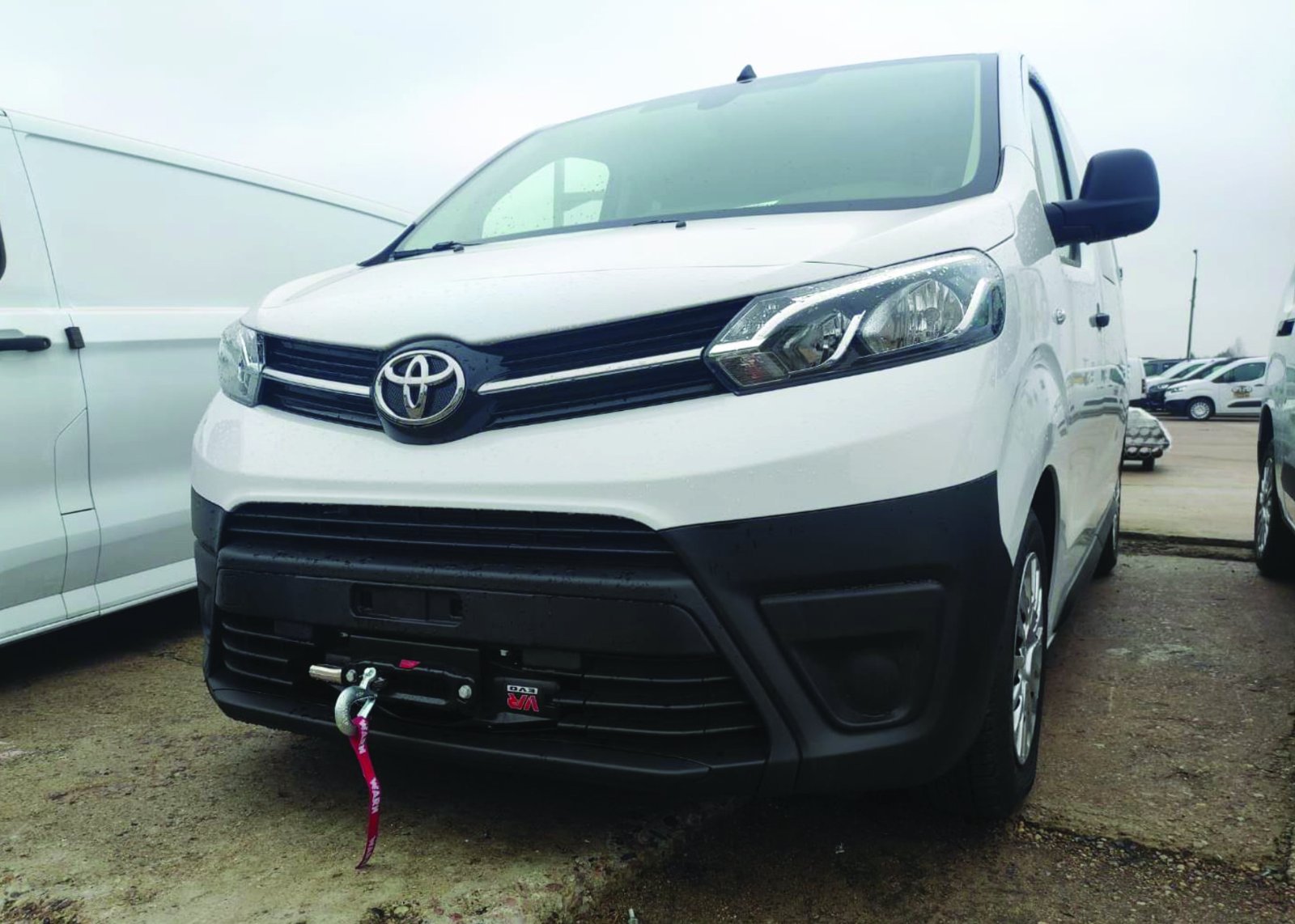 Steeler peidetud vintsiplaat Toyota ProAce 2016-2024