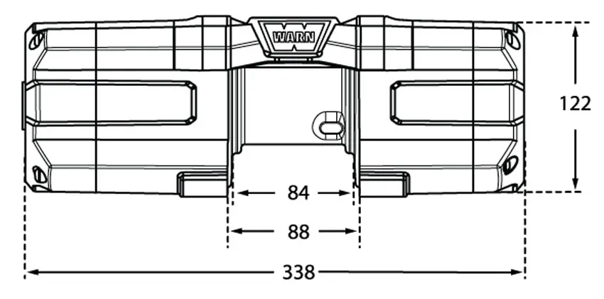 Warn AXON 35 kere ilma trossita detailvaade