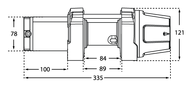 Warn VRX 25-S detailvaade
